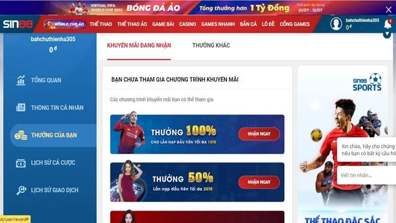 Điều kiện nhận ưu đãi tại nhà cái Sin88 mà hội viên cần tuân thủ Điều kiện nhận ưu đãi tại nhà cái Sin88 mà hội viên cần tuân thủ